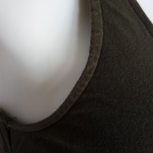 THE LIMITED Sleevless Ruched Zipper Detail Tunic - Picture 4 of 7